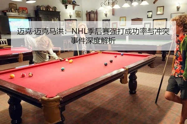 迈克·迈克马洪：NHL季后赛强打成功率与冲突事件深度解析
